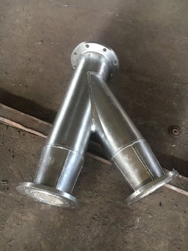自蔓燃陶瓷復(fù)合耐磨管道