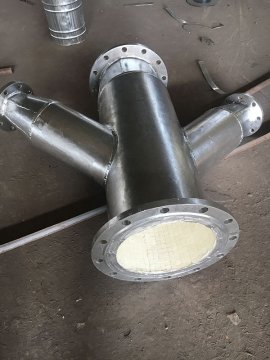 自蔓燃陶瓷復(fù)合耐磨管道