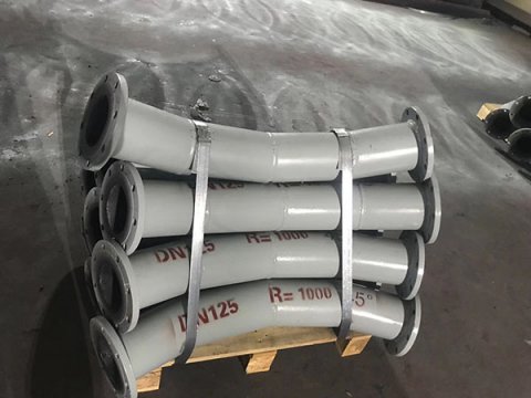自蔓燃陶瓷復(fù)合耐磨管道
