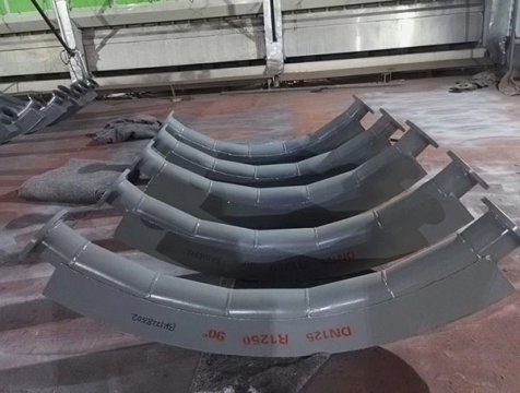 自蔓燃陶瓷復(fù)合耐磨管道