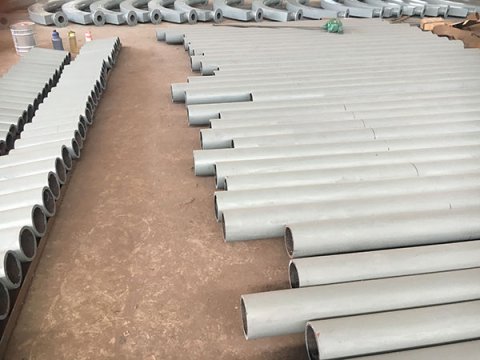 自蔓燃陶瓷復(fù)合耐磨管道