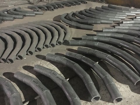 自蔓燃陶瓷復(fù)合耐磨管道